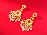 Urvasi Polki Long Earrings