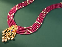 Raksha Polki Bead Pendant