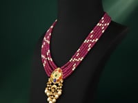 Raksha Polki Bead Pendant