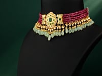 Rishika Polki Bead Choker