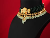 Riyaanshi Polki Bead Choker