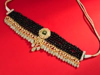 Vinya Polki Bead Choker