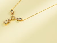 Rushi Polki And Diamond Pendant
