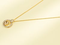 Ritika Polki And Diamond Pendant