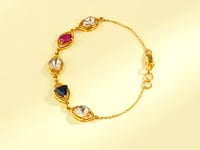 Meena Polki Loose Bracelet