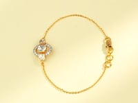 Rushita Polki And Diamond Bangle