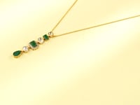 Rushika Polki And Diamond Pendant