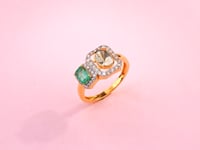 Amaya Polki And Diamond Ring