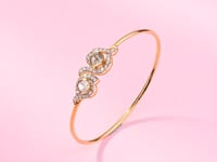 Akira Polki And Diamond Bangle