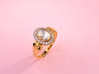Ambika Polki And Diamond Ring