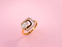 Alia Polki And Diamond Ring