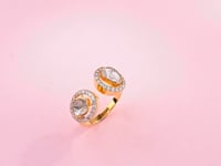 Alpana Polki And Diamond Ring