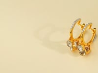 Mahika Polki And Diamond Hoops