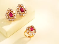 Evita Polki And Diamond Tops