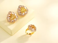 Kiran Polki And Diamond Ring