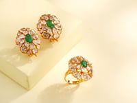 Khyati Polki And Diamond Ring