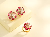 Lira Polki And Diamond Ring