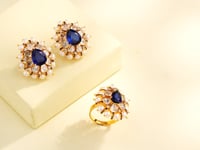 Eshvika Polki And Diamond Tops