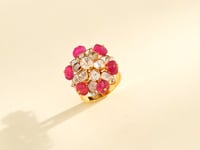 Nida Polki And Diamond Ring