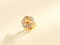 Kiran Polki And Diamond Ring