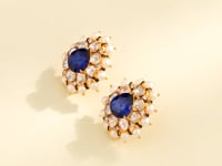 Eshvika Polki And Diamond Tops