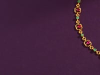 Gina Ruby And Emerald Necklace