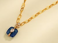 Mukti Polki And Diamond Pendant