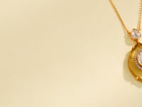 Monika Polki And Diamond Pendant