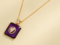 Muskaan Polki And Diamond Pendant