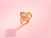 Kanishka Polki And Diamond Ring