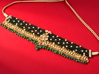 Gauri Polki And Diamond Bead Choker