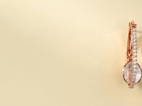 Amita Polki And Diamond Hoops