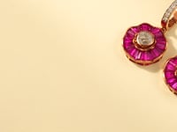 Deepa Polki And Diamond Hoops