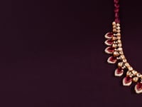 Sonika Polki And Diamond Necklace