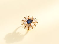 Divya Polki And Diamond Ring