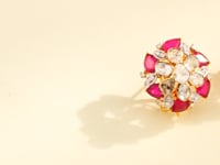 Eshvi Polki And Diamond Tops