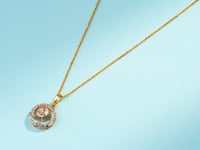 Ayla Polki And Diamond Pendant
