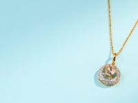 Ayla Polki And Diamond Pendant