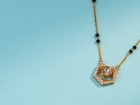 Emery Polki And Diamond Pendant