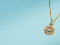 Eliana Polki And Diamond Pendant
