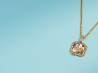 Anna Polki And Diamond Necklace