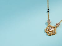 Daisy Polki And Diamond Pendant