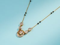 Naina Polki And Diamond Pendant