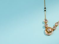 Naina Polki And Diamond Pendant