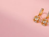 Sophia Polki And Diamond Hoops
