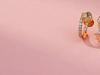 Ellie Polki And Diamond Hoops