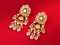 Inaaya Polki Long Earrings