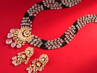 Inaaya Polki Long Earrings