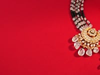 Inaaya Polki Long Earrings