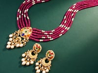 Raksha Polki Bead Pendant